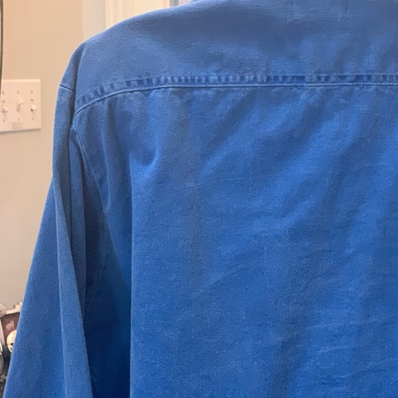 Handsome, versatile Stanley Blacker Denim button up shirt with a pen pocket! S-L - Picture 4 of 8